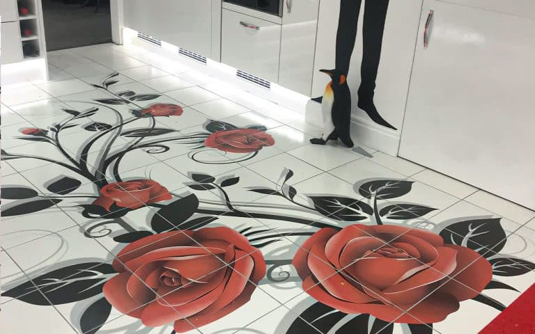 Floral Tiles: Bespoke Ceramic Flower And Botanical Tile Designs