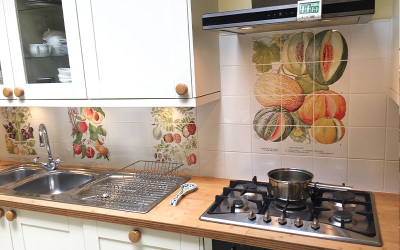 fruits and vegetables tiles