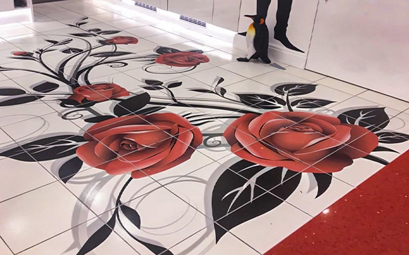 3d floor tiles